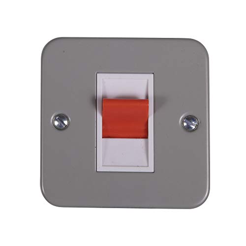 Interruptor de 2 polos Schneider Electric GMC50S gris de 50 amperios y 1 banda
