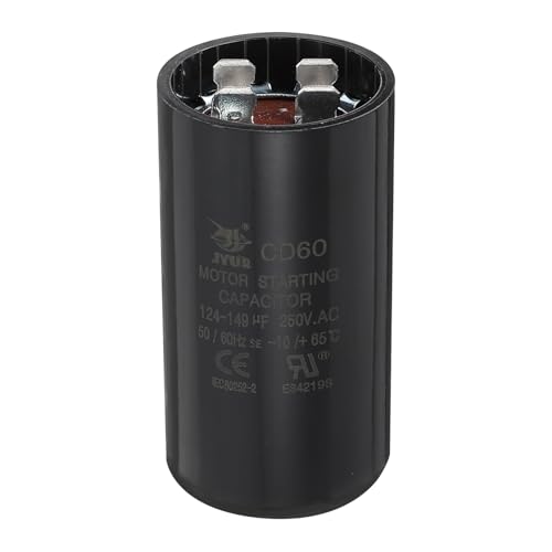 Condensateur CD60 124-149 UF pour ventilateur électrique et moteur de pompe 250VAC