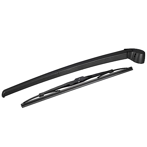 X AUTOHAUX Rear Windscreen Wiper Blade Arm Set Replacement for Audi A3 03-13