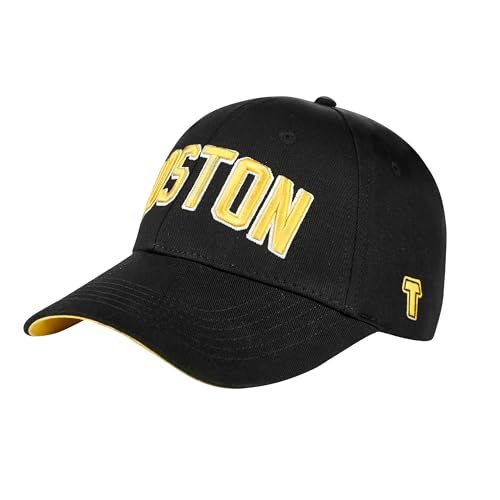 Image of TRIVINKIN Mighty Ducks hat Men's Duck hat Hockey Cap Adjustable Snapback Baseball Hat with Embroidered Logo Size (S-XL)