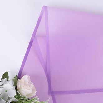 NESCCI 20 Sheet Flower Wrapping Paper - Waterproof Floral Bouquet Wrapping Paper, Florist Supplies Packaging Paper for Wedding Birthday Gift DIY (Translucent Lilac Purple)