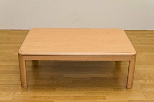 家具調こたつセット　長方形　継脚付き　ナチュラル　105×75 家具調こたつセット 長方形 継脚付き ナチュラル 105×75 こたつ
