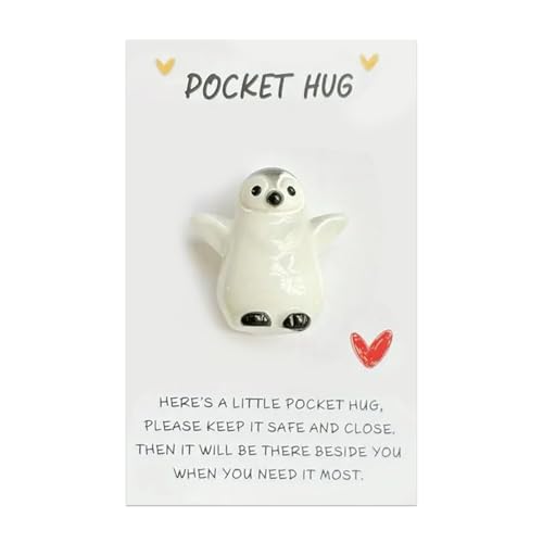 Penguin Pocket Hug Gift Cute Penguin Decoration for Friends Lovers Birthday Wedding