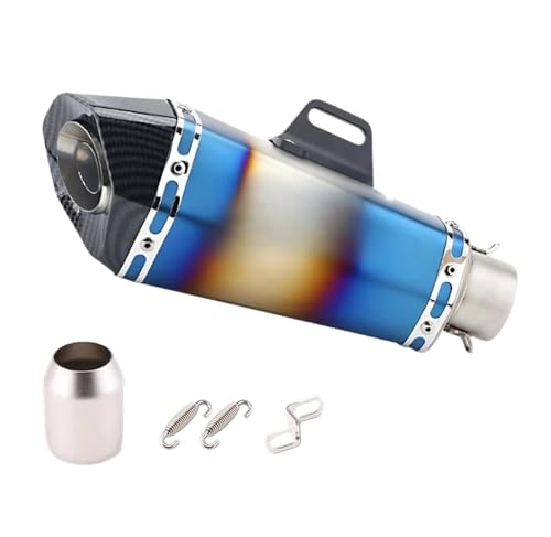 Silencieux arrière échappement 51mm avec DB Killer amovible pour moduler la sonorité moto