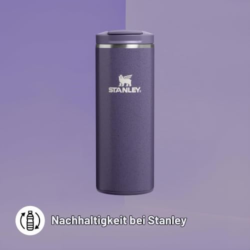 Stanley 1913 Transit Flip Top Mug 0.35L - Purple Umbra Speckle – Ansicht 4