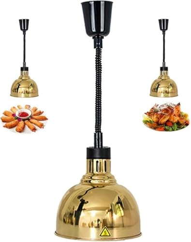 Lampe chauffante pour aliments à suspendre idéale pour le passe-plat