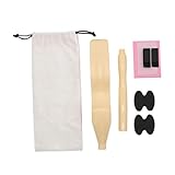 Perfeclan Juego de Camilla para pies de Ballet, Ejercicio para Mejorar el Arco del pie, fácil de Transportar, Estiramiento de ligamentos para practicantes de, Color de Piel