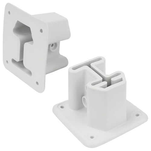 Embases d'Échelle de Piscine - Collier de Margelle pour Échelle de Piscine | Support De Remplacement Résine pour Spa Échelle Terrasse Jardin