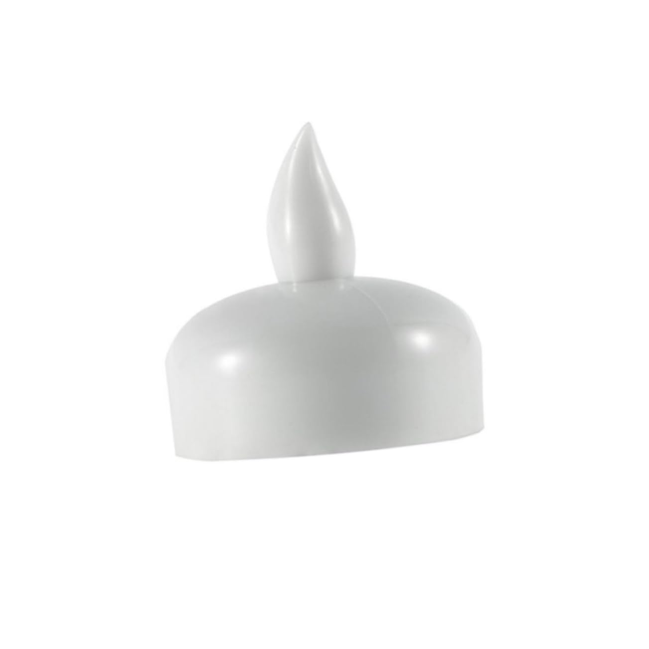 Velas LED Flotantes Impermeables 24 Piezas de Pp en Color Blanco | Sensor de Humedad Activado, Luz Nocturna Decorativa, Incluye Batería de Litio