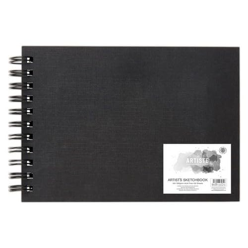 Carnet de croquis A3 à spirales paysage papier 160g 50 feuilles