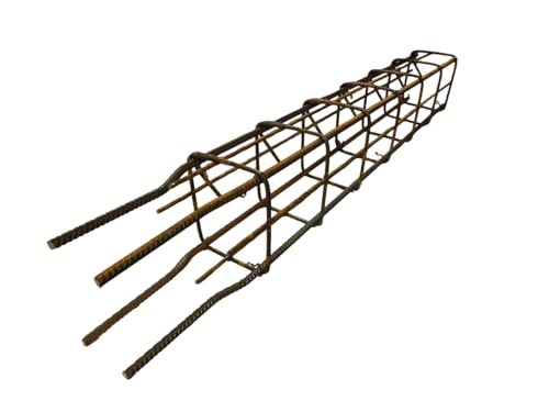 Verstärkter Mattenkorb Steckbar Q188 1m + 4 Stangen 10mm A 100-300mm B 100-300mm (Q188 G-100x100mm + 4x10mm Stange)