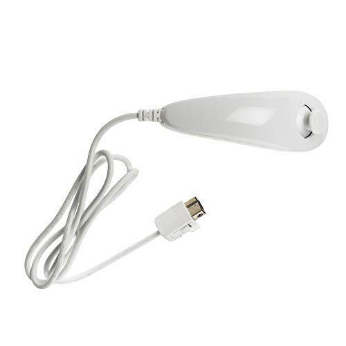 image for MOLICUI Wii Nunchuck Controllers, Replacement Nunchuck Remote Gamepad 