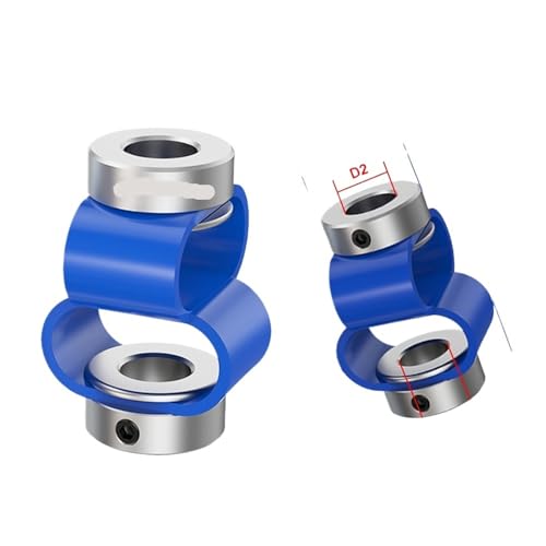 Cloweit LS-D-D40L60 Double Loop Couple Flexible Alumnum Alloy Encoder Coupling(10mmX10mm)