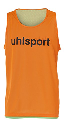 Uhlsport Training Bib Peto Reversible, Hombre, Naranja, M/L
