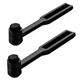 2PCS Record Player Needle Cleaning Brush, Turntable Stylus Cleaning Brush to Clean Record Needle Stylus Dirt and Dust - Les Beatles, Paul McCartney, John Lennon, RIngo Starr, George Harrison