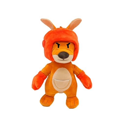 Peluche Stumble Guys Boxing Roo doudou anti-stress 20 cm Bizak pour rassurer enfant la nuit