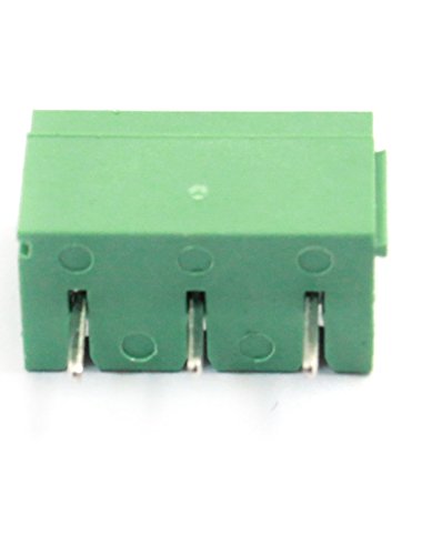 Aexit 20 Pcs Terminal Block 126-3P 3Pin 5mm Pitch miniatura 2