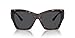 Versace VE 4452 108/87 Havana Plastic Fashion Sunglasses Grey Lens