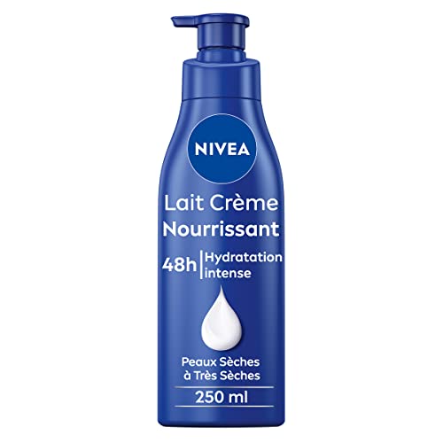 Nivea lait crème nourrissant à huile d'amande douce peaux très sèches 250ml - vue 2