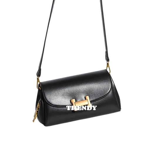 Small Crossbody Purses for Women,Lightweight Crossbody Bag Faux Leather Trendy Women's Shoulder Handbags with 3 Compartments3