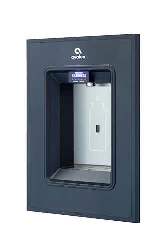 Image of Avalon in-Wall Bottle Filler, Sensor Dispensing, Self Cleaning, Digital Bottle Counter Display, Dual Filtration, WiFi Enabled, High Capacity Cooling, Black