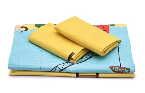 Image of COZY FURNISH Premium Double Bedsheet with 2 Pillow Covers, 90 x 100 Inches, Microfiber Cotton Soft and Comfortable Bed Linen Set