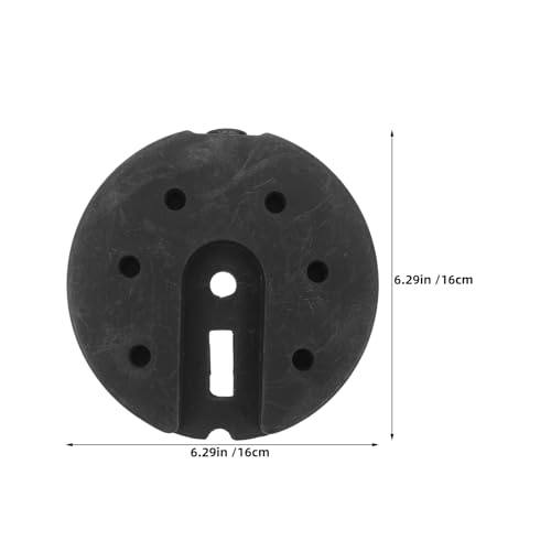 Base ponderada estable de plástico resistente para lámparas de pie y mesa 2