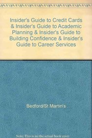 Insider's Guide to Credit Cards & Insider's Guide to Academic Planning & Insider's Guide to Building Confidence &...