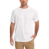 HYCOPROT Camiseta UV Hombre Camisa de Manga Corta UPF 50+ Protección Solar Camisetas Funcional Secado Deportivas Rash Guard Rápido Transpirable Rashguard para Exteriores Natación Pesca Verano