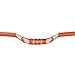 FIFTY-FIFTY Mountain Bike Riser Handlebar, Aluminum Alloy MTB Handlebar, 31.8mm Diameter, 780mm Wide Bicycle Bar (Orange, 35mm Rise)