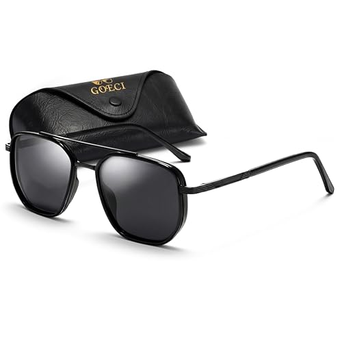 Image of Women Sunglasses Polarized UV400 Vintage for Driving HD Retro with Case