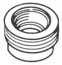 Thomas & Betts TC 601AL-TB Alum Threaded Reducer Pack of 50