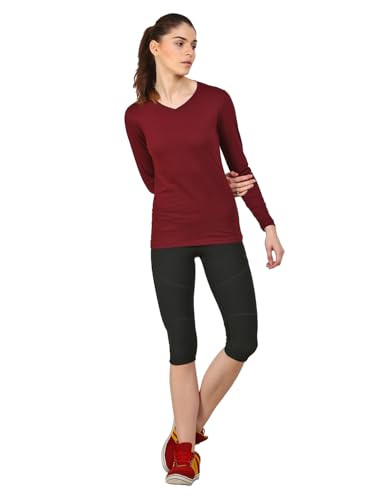 Image of Ap'pulse Women's Long Sleeve V Neck Tshirt