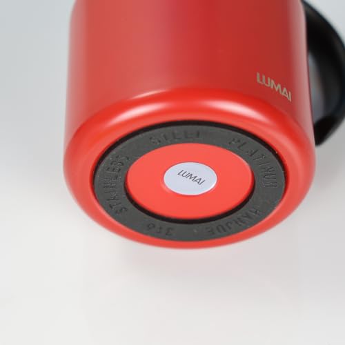 Garrafa de Café Térmica Instambul 1L Cafeteira de Aço Inox Leve Minimalista Bebidas Quentes Chá Leit