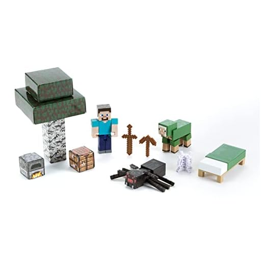 Mattel Minecraft Noob Adventure Pack Figures