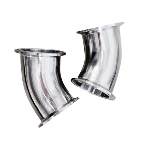 Codo 45° SS304 accesorio de acero inoxidable para conexión Tri Clamp de bebidas 8