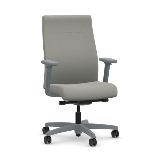 Image of HON Ignition 2.0 Ergonomic Office Chair, Lumbar Support, Desk Chair, Fog