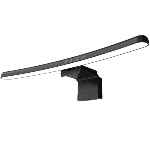 Meichoon Computer Monitor Light Bar Schermo curvo appeso con RGB Colorful Ambient Light Quattro modalità Touch Control Protezione degli occhi LE13 B