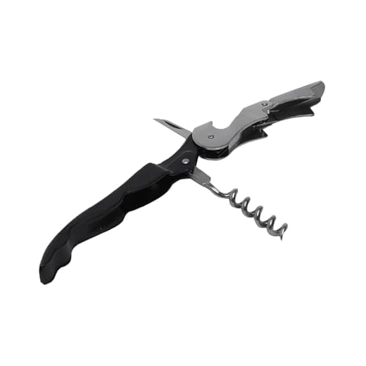 Saca-Rolhas de Inox 2 Estágios 13cm x 2cm - Wolff