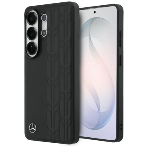 CG MOBILE Mercedes Laurel Leaves Coque compatible avec MagSafe pour Samsung Galaxy S26 Ultra (Noir)