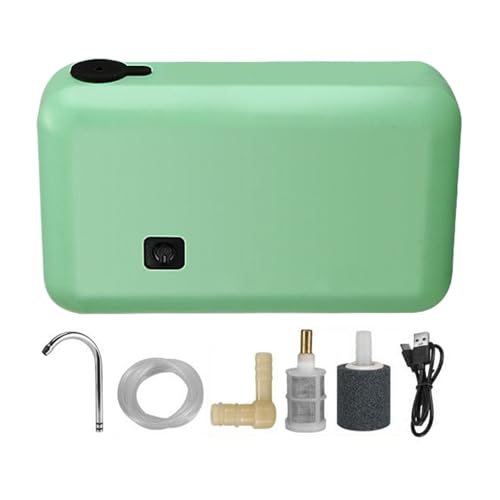 Bomba de aire para acuario | Bomba de agua automática impermeable - Accesorios de acuario portátil para limpieza y oxigenación