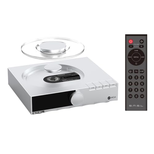 SMSL PL200T CDプレーヤー、USB入力対応、AES/EBU/I2S/光/同軸/クロック出力対応、MQAデコード機能付きポータブルプレーヤー、リモコン付 31B454nsGbL.jpg