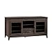 Sauder Carson Forge Entertainment Credenza, For TV's up to 60", Coffee Oak finish