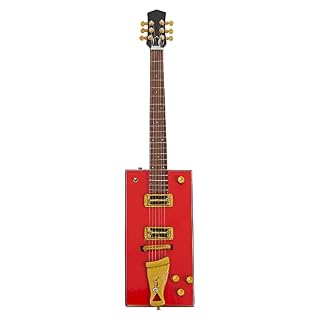 Bo Diddley – Réplique de guitare miniature – Cadeaux musicaux – Ornement fait à la main – Comprend une boîte de… - Les Beatles, Paul McCartney, John Lennon, RIngo Starr, George Harrison Bo Diddley – Réplique de guitare miniature – Cadeaux musicaux – Ornement fait à la main – Comprend une boîte de… – Image 2