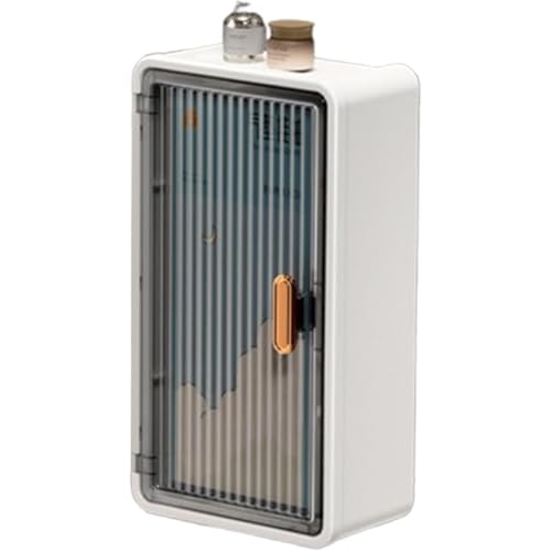 Soporte decorativo para pañuelos – Caja de pañuelos montada en la pared, organizador de baño | Contenedor de almacenamiento de pañuelos transparente, soporte portátil para toallas de papel