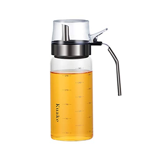 UPKOCH Olivenölspender Flasche auslaufsicher Gewürzglas Behälter mit automatischer Kappe, tropffreier...