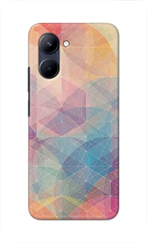 Image of PRINTFIDAA Printed Hard Back Cover Case for Realme C33 Back Cover (Crumpled Paper Design) -1803