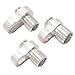 CADUFUELLY 3 Pcs R134a Custom A/C Lines AC Compressor Drier Condenser Radiator Fitting Adapter, Adapter Fittings for Auto Air Conditioning Hose