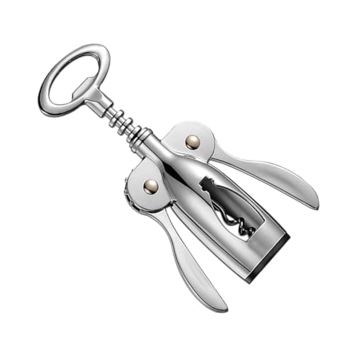 CLISPEED ワインボトルオープナー ウィング式 プレミアム亜合製 耐久性滑らか操作 簡単開栓 家 バー レストラン用