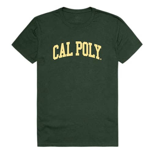 Cal Poly SLO Mustangs College Tee Forest Medium